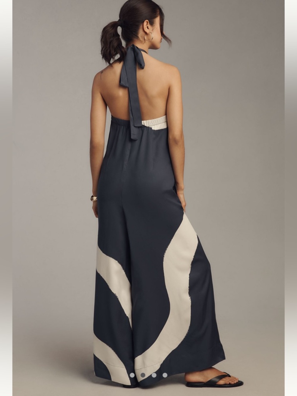 Anthropologie Halter Jumpsuit - Picture 4 of 4